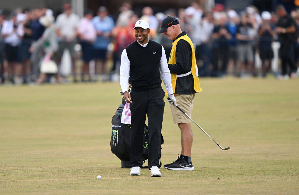 Tiger Woods during Celebration of Champions